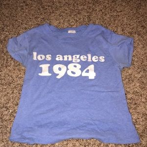 Brandy melville Los angeles crop top